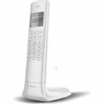 Logicom Luxia 150 Solo Cordless Telephone Answering Machine White Gray