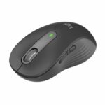 Logitech Signature M650 L Wireless Mouse - Quiet Large Size, Bluetooth, Programmable Buttons - Graphite - Image 2