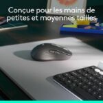 Logitech Signature M650 L Wireless Mouse - Left - For Large Hands, Silent, Bluetooth, Programmable Buttons - Graphite - Image 3