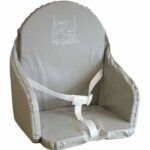 Looping Cushion High Chair Straps Gray Pearl
