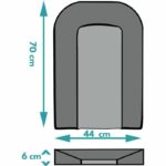 Changing mat - LOOPING - BCLPG - Foam plate - Grey - Image 2