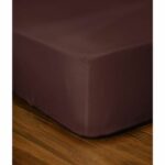 Fitted sheet - LOVELY HOME - LH71593 - 140x190+35 cm - Brown - Image 2