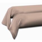 Set of 2 bolster cases - LOVELY HOME - LH71618 - 85 x 185 cm - Pink - Image 2