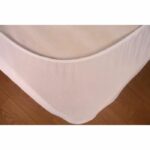 Mattress protector - 140 x 190 cm x 25 cm - 100% Cotton - 170 G/M2 - LOVELY HOME - Image 3