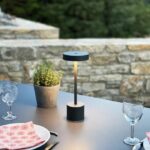 Wireless table lamp - LUMISKY - ROBY - Touch in aluminum - Dark gray - LED - Image 3