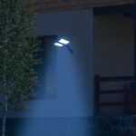 Solar spotlight - LUMISKY - CLIPPER BLACK - 37 cm - 2 black heads - Adjustable motion detector - White LED - Image 2