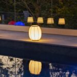 Cordless table lamp - LUMISKY - TULUM - H27 cm - Metal handle - Gold - Warm white and cool white LED - Image 2