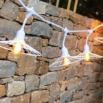 Outdoor light garland - LUMISKY - CHIC WHITE LIGHT - 6 m - 10 filament bulbs - E27 - warm white LED - Image 4