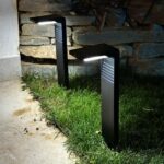 Set of 2 solar beacons to plant - LUMISKY - OSTRY - H41 cm - cold white LED - Image 3