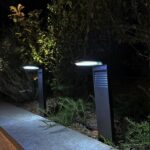 Set of 2 solar beacons to plant - LUMISKY - OSTRY - H41 cm - cold white LED - Image 4