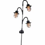 Decorative solar beacon - LUMISKY - BERRY SPIKE - H74 cm - Warm white LED