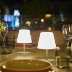 Set of 2 cordless table lamps - LUMISKY - TWINS - Olive - H16 cm - LED - Image 3