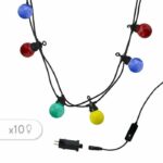 PARTY GUINGUETTE light garland - multicolored LED