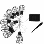 Lumijardin Solar Cage Keny Cage with 10 decorative bulbs – Bild 2