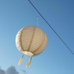 LED solar suspension - LUMISKY - HIMALAYA - Ø30cm - Beige, cream and festive wedding - Autonomy 8h - Image 3