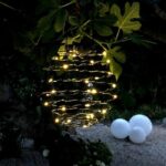 Solar suspension - LUMISKY - ORION - H37 cm - Micro spiral - Warm white LED - Image 3