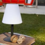 Solar and rechargeable table lamp - LUMISKY - STANDY MINI SOLAR RGB - H36 cm - Dimmable multicolor LED - Image 2