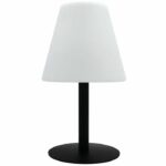 Solar and rechargeable table lamp - LUMISKY - STANDY MINI SOLAR RGB - H36 cm - Dimmable multicolor LED