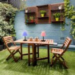Solar and rechargeable table lamp - LUMISKY - STANDY MINI SOLAR RGB - H36 cm - Dimmable multicolor LED - Image 5