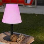 Solar and rechargeable table lamp - LUMISKY - STANDY MINI SOLAR RGB - H36 cm - Dimmable multicolor LED - Image 6