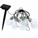 Solar light garland - LUMISKY - FANTASY STAR SOLAR - 3.75 m - 10 micro copper bulbs - warm white LED