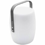 Cordless lantern - LUMISKY - LUCY ROCK - H31 cm - Aluminum handle - Warm white and dimmable white LED