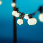 Solar light string - LUMISKY - PARTY MILKY SOLAR - 5.70 m - 8 modes - 10 warm white LED globes - Image 4