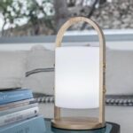 LUMISKY Woody LED wireless lantern - H 37 cm - White - Image 2