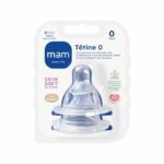 MAM Teat Flow 0 Extra Slow - Silicone