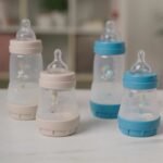 Set of 2 Baby Bottles - MAM - Easy Start - Anti-colic - 160 ml - Teat flow 1 - Ocean + Sand - Image 4