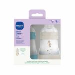 Set of 2 Baby Bottles - MAM - Easy Start - Anti-colic - 160 ml - Teat flow 1 - Ocean + Sand - Image 5