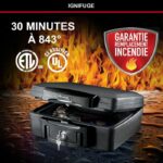 MASTER LOCK Safety Case / Safe - Fireproof and waterproof - Size S - 4.9L - Image 3