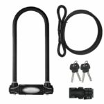 MASTER LOCK U-Lock with Cable – Keyed – XL Model