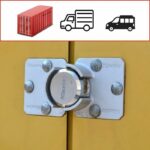 Padlock for Van Door - MASTER LOCK - 736EURD - Round Padlock + Hasp - Image 3