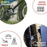 Master Lock 8417EURDPRO Patented anti-theft cable adjustable from 30 cm to 1.8 m - Image 4