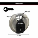 Set of 2 M40EURT - Robust - Stainless steel - External Installation - - Image 5