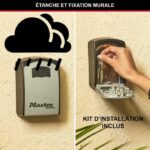 MASTER LOCK Secure Key Box - XL Format - Key Chest - High Capacity Storage - Image 5
