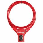 MASTER LOCK Bicycle Lock Cable [90 cm Cable] [Combination] [Exterior] [Random Color] 8229EURDPROCOL