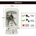 Master Lock Secure Key Box - M - White Format - Key Chest - Secure storage - Image 6