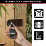 MASTER LOCK High Security Padlock [Combination] [Zinc] [Exterior] M178EURD - Image 2