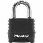 MASTER LOCK High Security Padlock [Combination] [Zinc] [Exterior] M178EURD