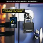 MASTER LOCK High Security Padlock [Combination] [Zinc] [Exterior] M178EURD - Image 4