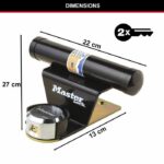 Master Lock Anti -Four For Tilting Garage Door - Black - Image 4