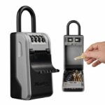 MASTER LOCK - Exterior key box with flexible handle - New design - Large Capacity - High Security - 19.6 x 7.6 x 5.6 cm – Bild 2