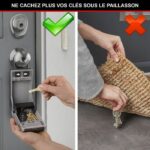 MASTER LOCK - Exterior key box with flexible handle - New design - Large Capacity - High Security - 19.6 x 7.6 x 5.6 cm – Bild 4