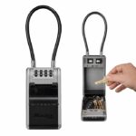MASTER LOCK - Exterior key box with handle - New design - Large Capacity - High Security - 19.6 x 7.6 x 5.6 cm - Image 3