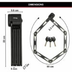 Folding Bike Lock - MASTER LOCK - 8333EURDPRO - Hardened Steel, 3 Keys, Certified, Bracket Included - Image 5