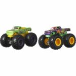 Hot Wheels - Set of 2 Monster Truck Double Demolition vehicles - Small Cars - 3 years and + - Image 3
