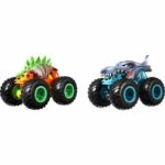 Hot Wheels - Set of 2 Monster Truck Double Demolition vehicles - Small Cars - 3 years and + - Image 6
