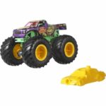 HOT WHEELS - Monster Truck - Mega Wheels and Mega Shocks - Random Model among 48 Monster Trucks - 1:64 Scale